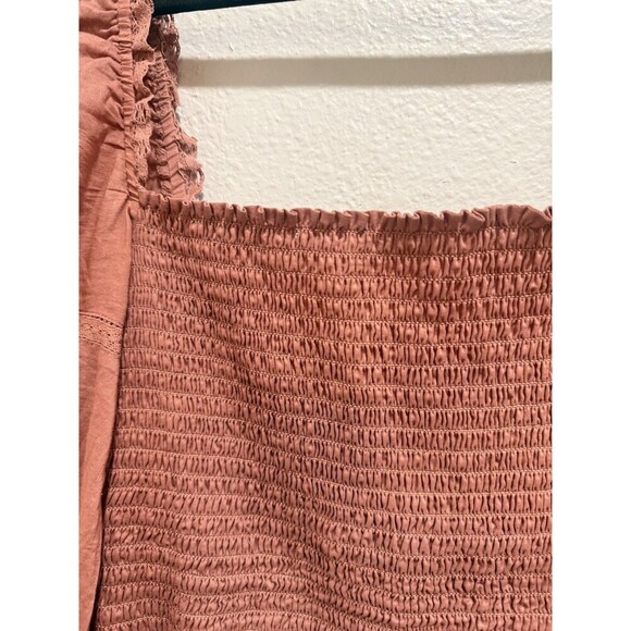 Reformation Dunes Mini Dress in Praline 100% Organic Cotton  Size 4 - Picture 6 of 9